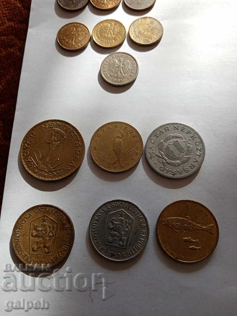 Delivery of LOT OF COINS - POLAND / BULGARIA - 25 pcs. - BGN 3.25 Delivery of LOT OF COINS - POLAND / BULGARIA - 25 pcs. - BGN 3.25