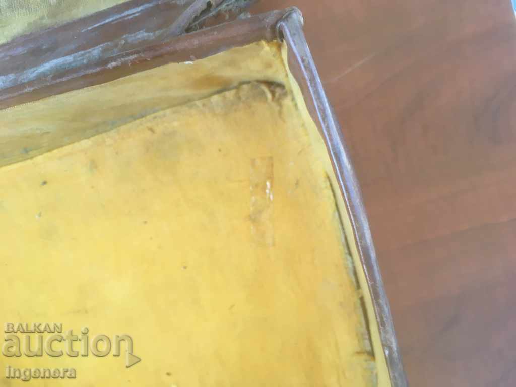 SUITCASE BAG LEATHER VEAL BOXING OLD MEDIUM SIZE - 6 SUITCASE BAG LEATHER VEAL BOXING OLD MEDIUM SIZE - 6