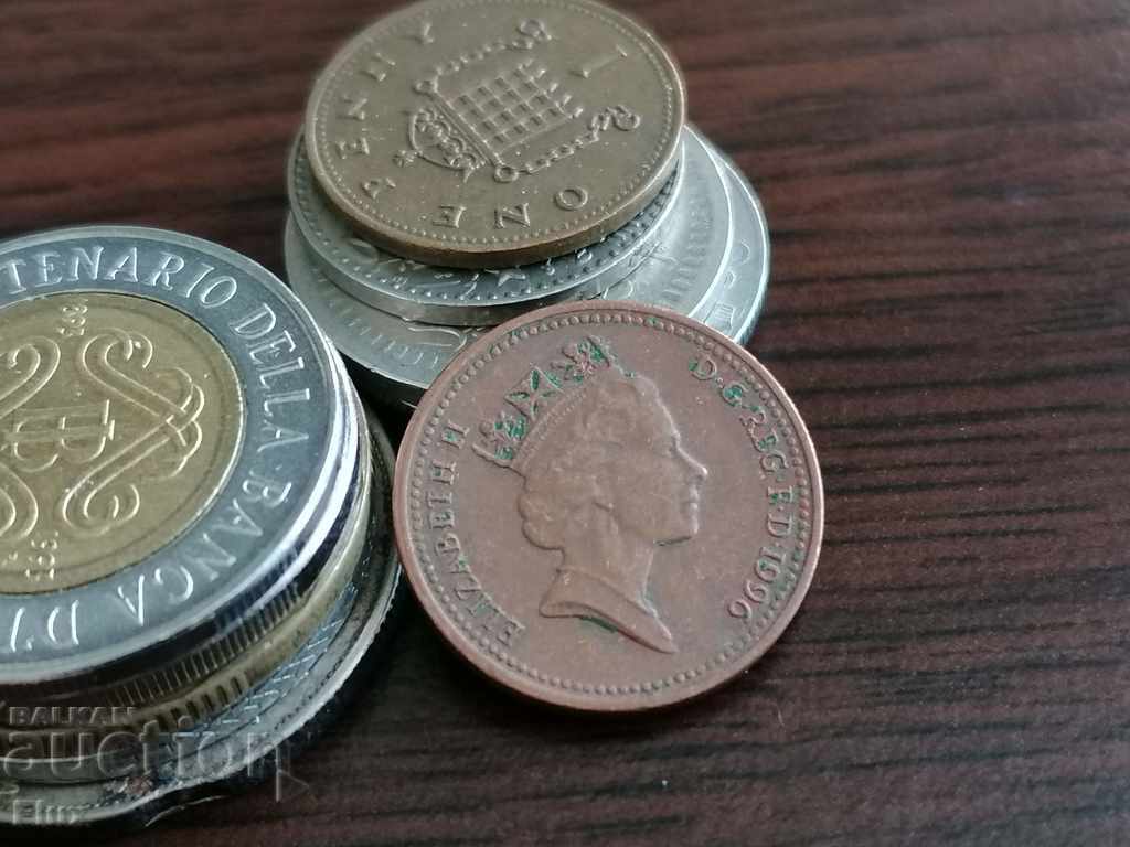 Coin - Great Britain - 1 penny 1996 with price 0.80 BGN | € 0.41 Coin - Great Britain - 1 penny 1996 with price 0.80 BGN | € 0.41