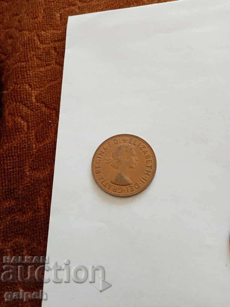 Auction LOT OF COINS - 1 penny 1964.7 UK - BGN 5.5 Auction LOT OF COINS - 1 penny 1964.7 UK - BGN 5.5