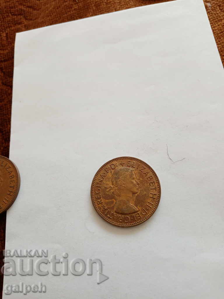 Delivery of LOT OF COINS - 1 penny 1964.7 UK - BGN 5.5 Delivery of LOT OF COINS - 1 penny 1964.7 UK - BGN 5.5
