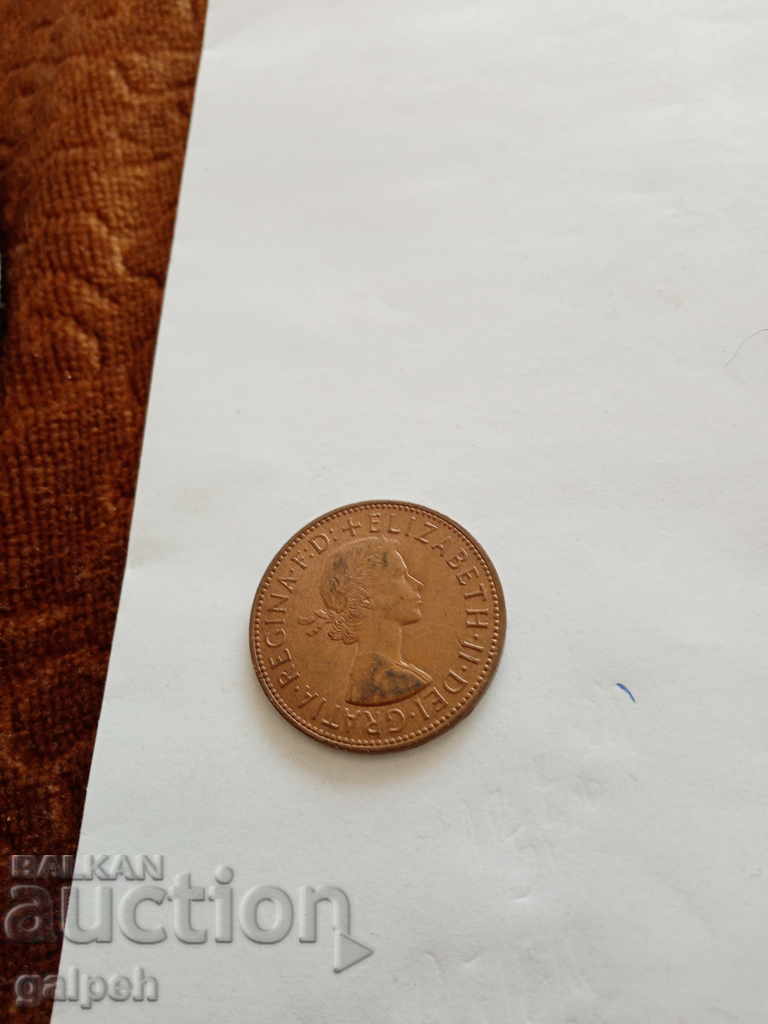 LOT OF COINS - 1 penny 1967 UNITED KINGDOM - BGN 2 with price 2.00 BGN | € 1.02 LOT OF COINS - 1 penny 1967 UNITED KINGDOM - BGN 2 with price 2.00 BGN | € 1.02