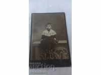 Foto Băiețel 1909 Carton