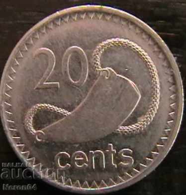 20 cents 2009, Fiji