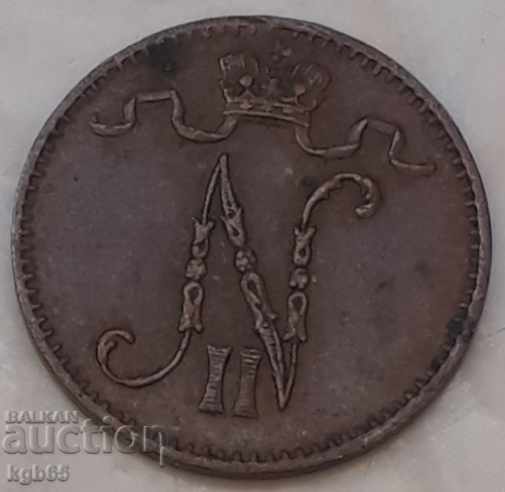 1 penny 1911 Rusia pentru Finlanda. cu preț 5.85 BGN | € 2.99