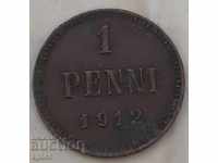 1 penny 1912. Russia for Finland.