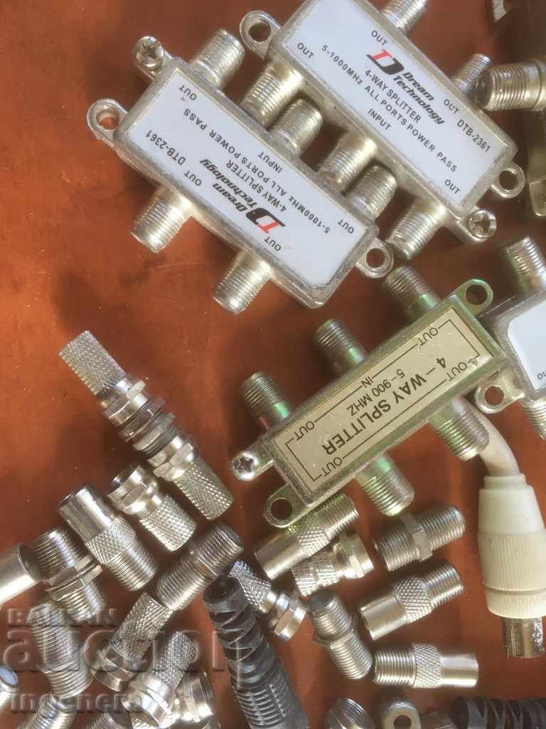 EL. ELEMENTS SPLITTER CONNECTOR, ETC. - 6 EL. ELEMENTS SPLITTER CONNECTOR, ETC. - 6