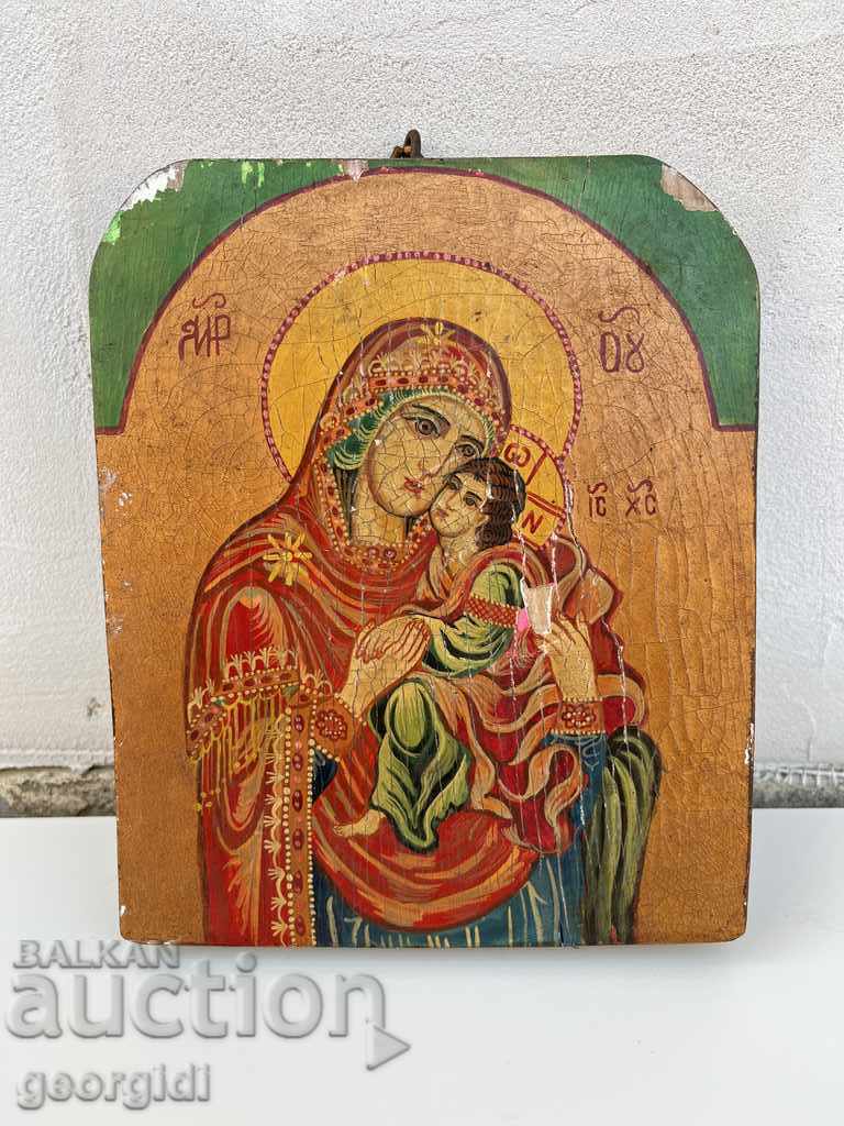 Old hand-painted icon №1765