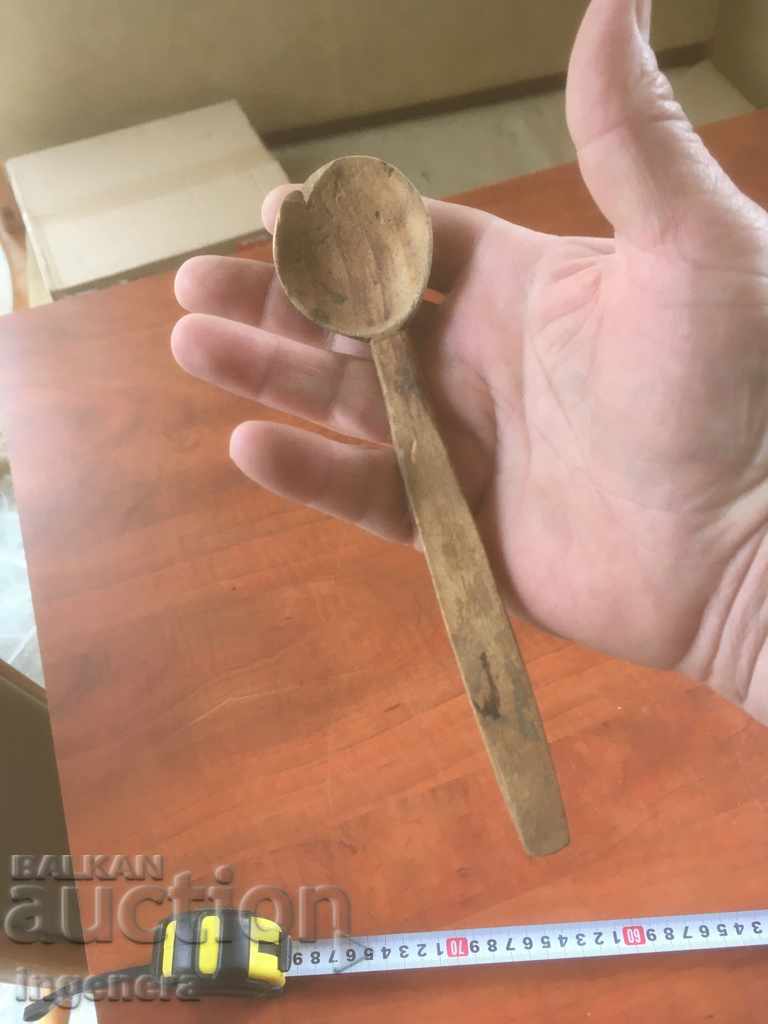 Auction ANCIENT WOODEN SPOON Auction ANCIENT WOODEN SPOON
