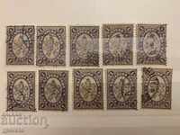 Stamps "Big Lion" II-1 penny-10 pieces-Lot-1