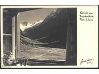 Пощенска картичка Майрхофен преди  1939 от Австрия
