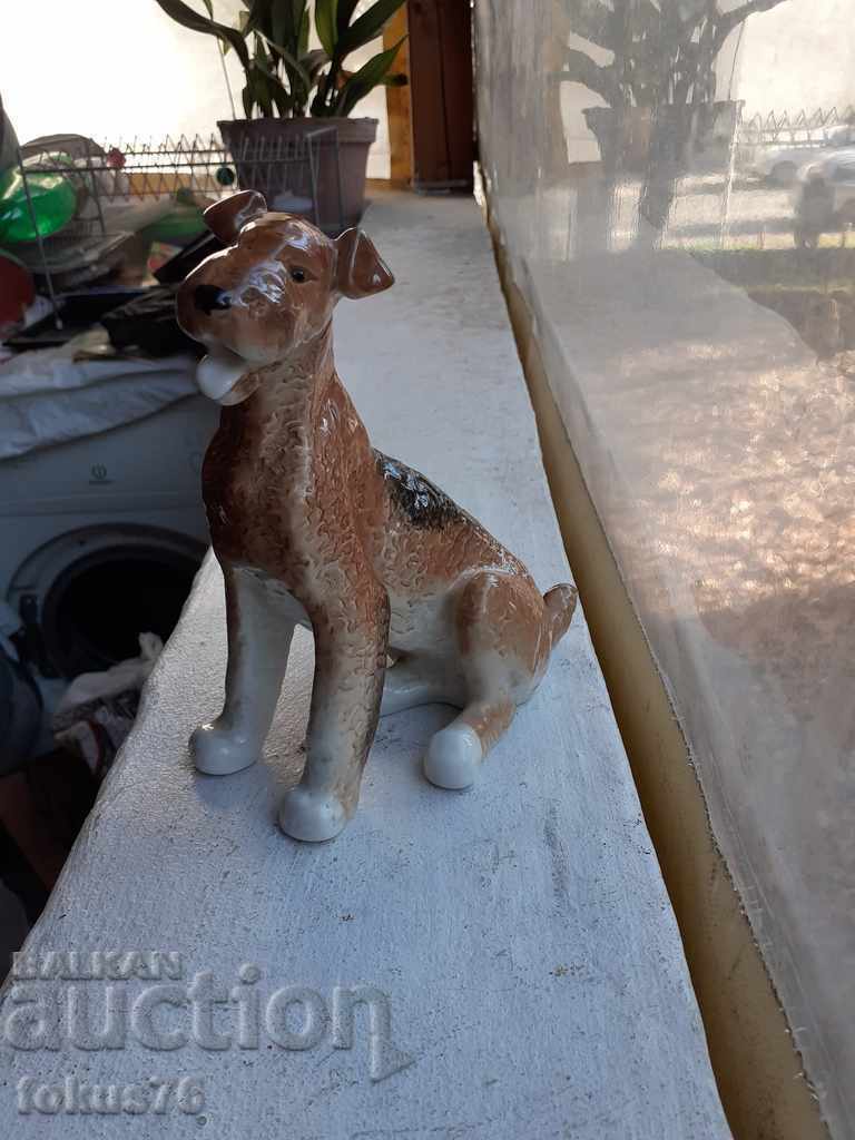 Collectible porcelain figure terrier porcelain figurine with price 110.00 BGN | € 56.24 Collectible porcelain figure terrier porcelain figurine with price 110.00 BGN | € 56.24
