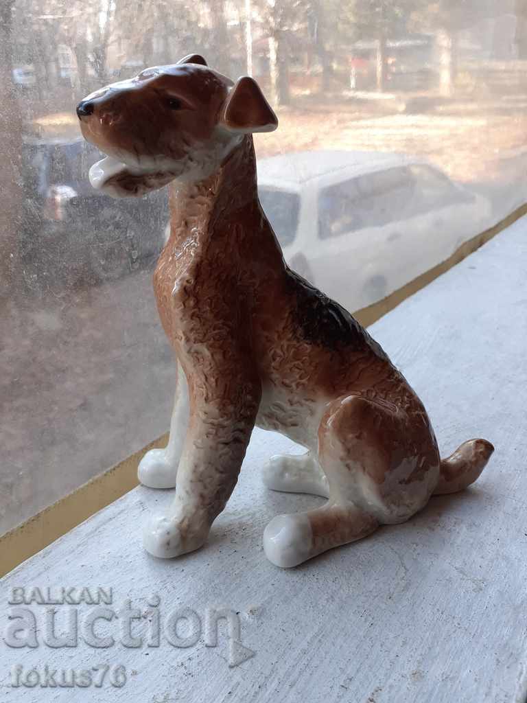 Delivery of Collectible porcelain figure terrier porcelain figurine Delivery of Collectible porcelain figure terrier porcelain figurine