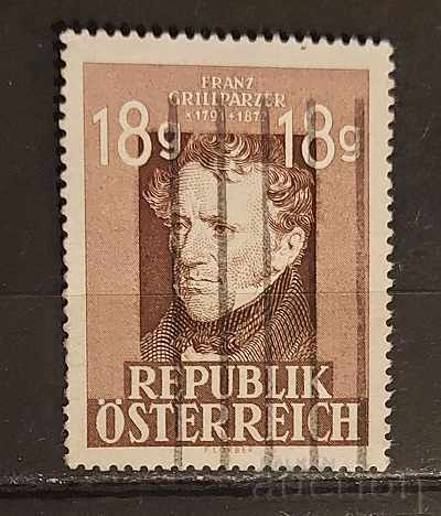 Австрия 1947 Личности Клеймо