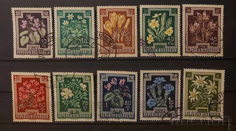 Австрия 1948 Цветя Клеймо
