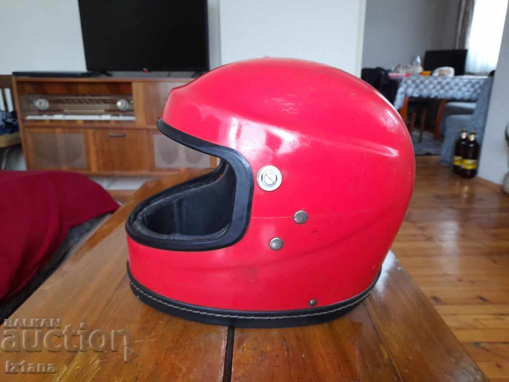 Old motorcycle helmet, helmet with price 25.00 BGN | € 12.78