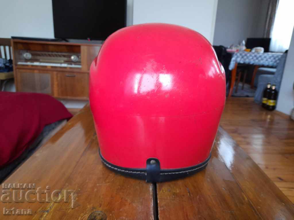 Auction  Old motorcycle helmet, helmet