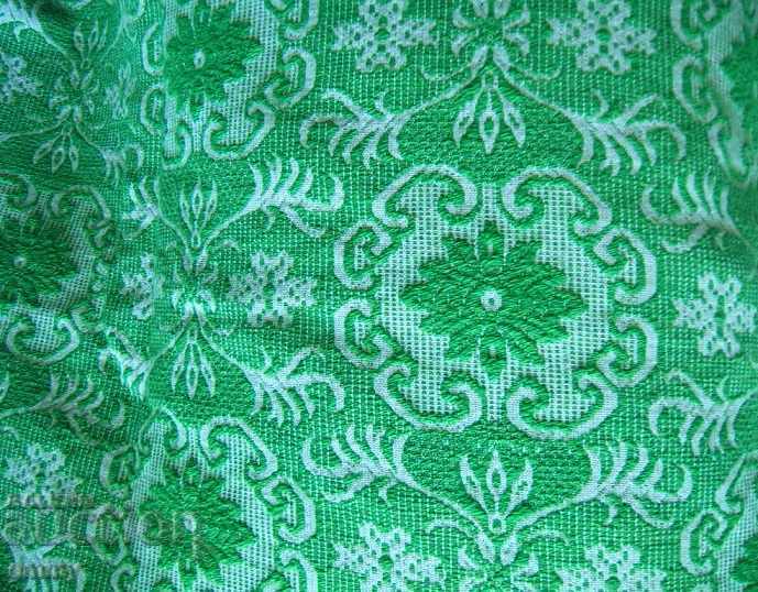 Auction Woolen woven bed cover, 1970s - 200 x 200 cm Auction Woolen woven bed cover, 1970s - 200 x 200 cm