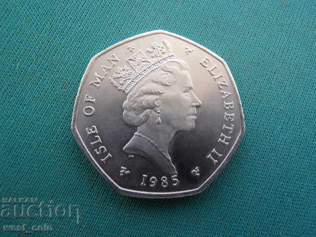 о.Ман 50 Пенса 1985 UNC Rare с цена € 25.56 | 49.99 лв. о.Ман 50 Пенса 1985 UNC Rare с цена € 25.56 | 49.99 лв.