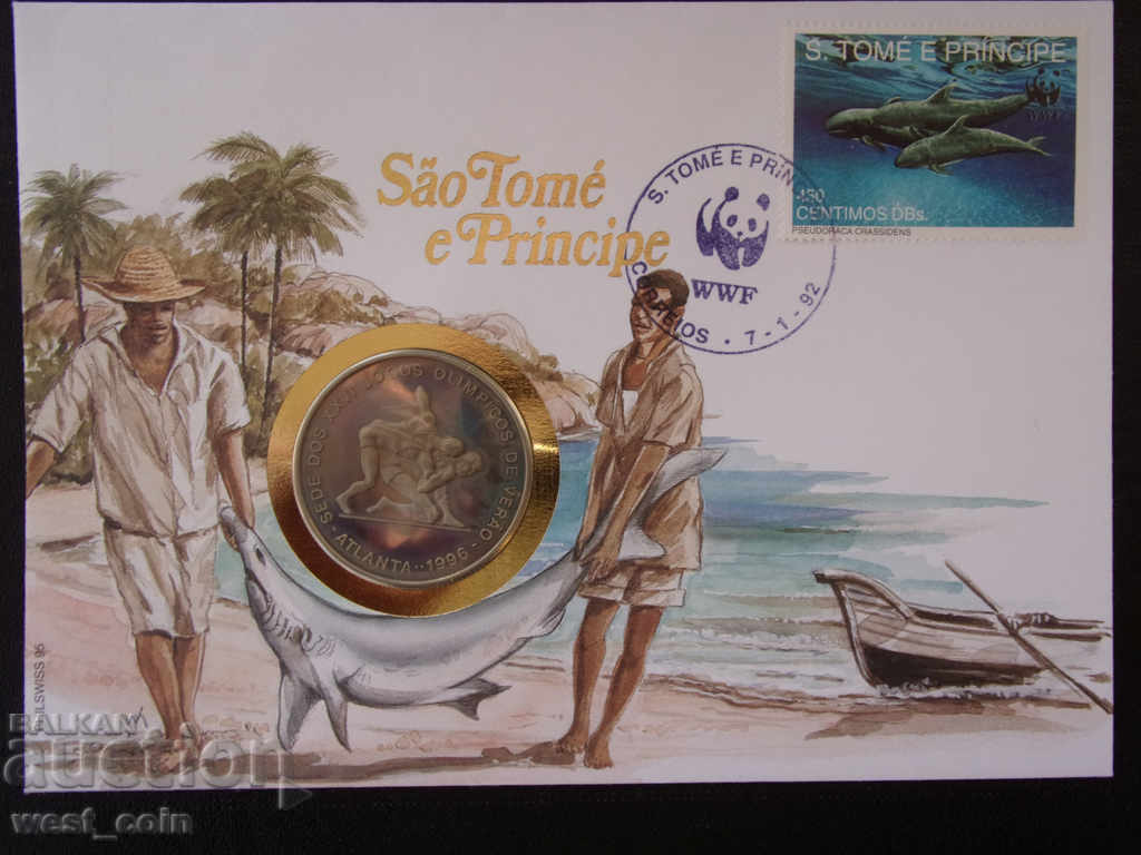 Sao Tome și Pirinz-1000 bun 1993 NUMISBRIEFE UNC Rar