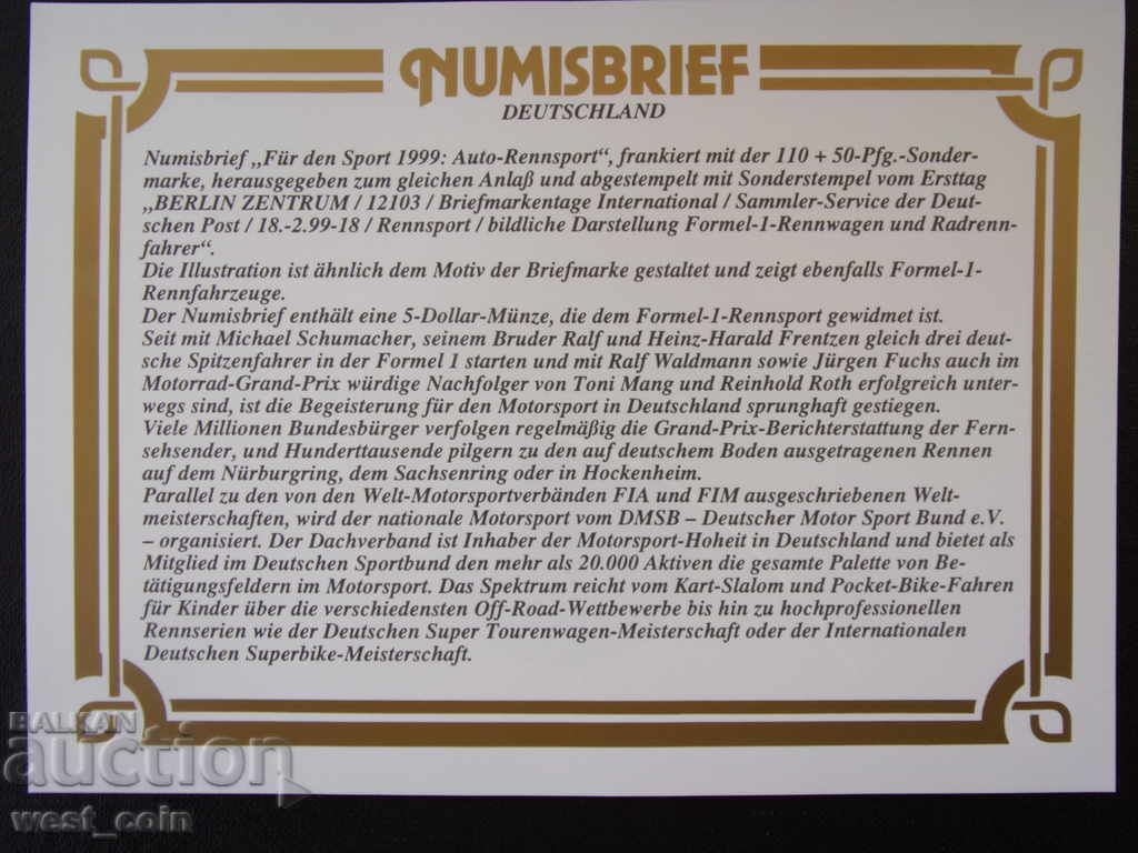 Либерия-5 долара 1992 NUMISBRIEFE UNC Rare - 5 Либерия-5 долара 1992 NUMISBRIEFE UNC Rare - 5