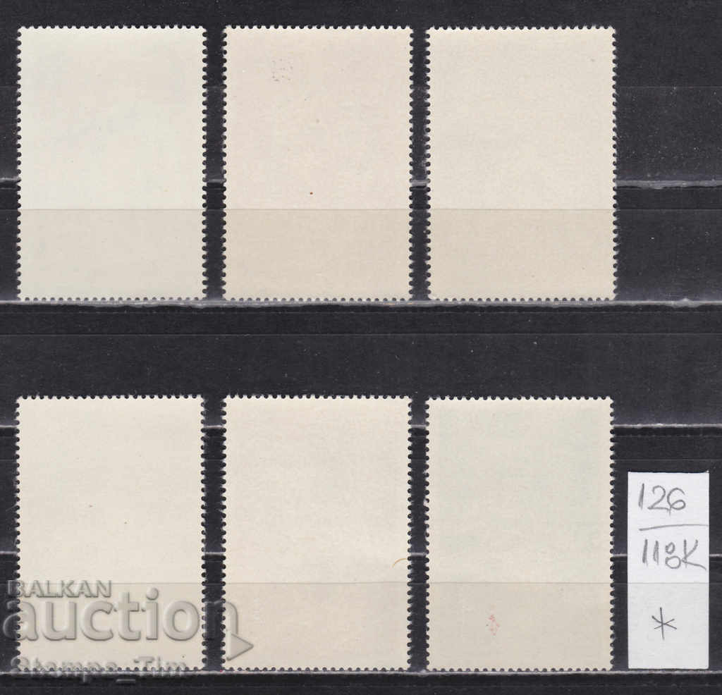 118K126 / Romania 1988 Olympic Games - Seoul, Korea (* / **) with price 0.92 BGN | € 0.47 118K126 / Romania 1988 Olympic Games - Seoul, Korea (* / **) with price 0.92 BGN | € 0.47