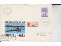 First day Envelope Registered mail Airplanes