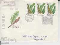 First day Envelope Registered mail FLORA