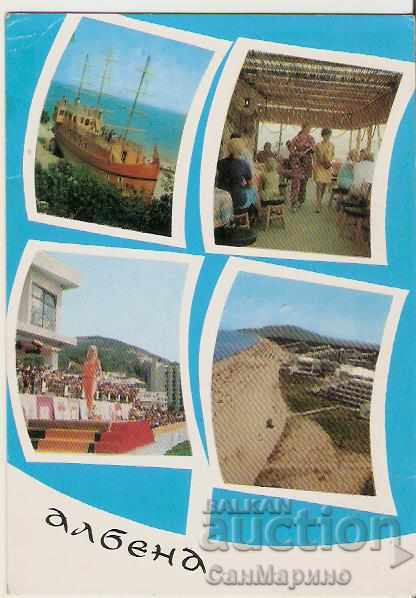 Bulgaria Albena Resort carte poștală 10 *