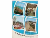 Bulgaria Albena Resort carte poștală 10 *