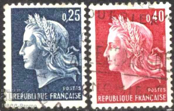 Mariana stamps 1967 1969 from France