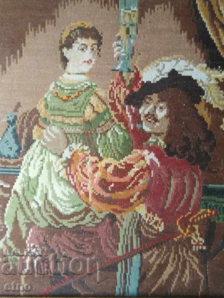 OLD TAPESTRIES "Rembrandt and Saskia" - 6 OLD TAPESTRIES "Rembrandt and Saskia" - 6