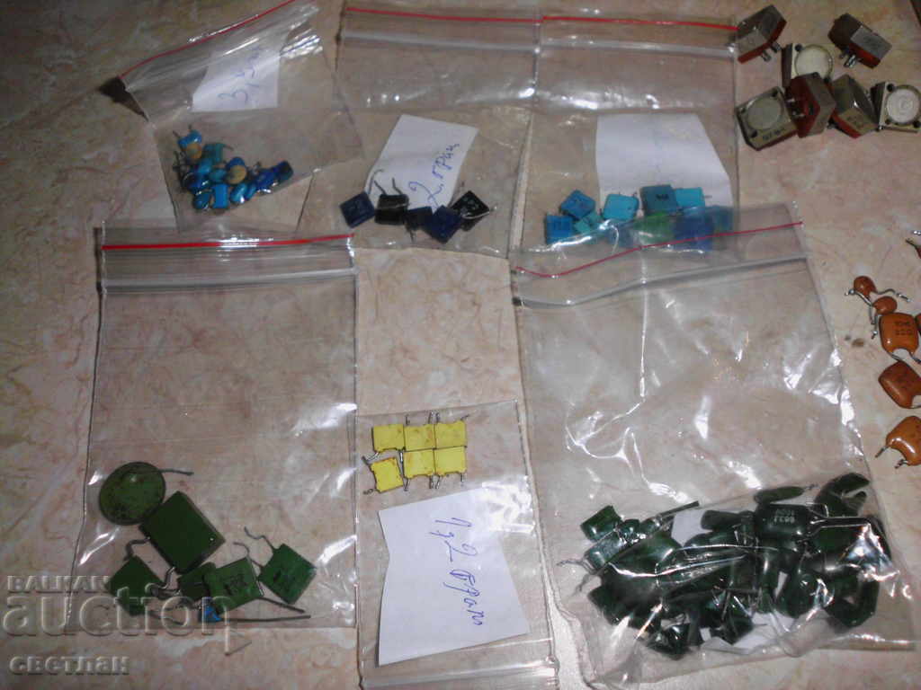 Delivery of GOLD CAPACITORS Delivery of GOLD CAPACITORS