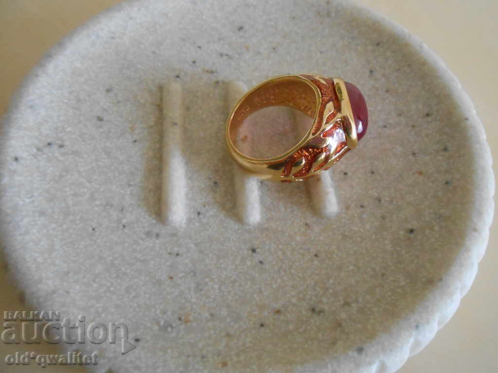 Delivery of Class! RUBBER SILVER RING, 925 SILVER, GOLD Delivery of Class! RUBBER SILVER RING, 925 SILVER, GOLD