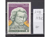 118K218 / Hungary 1970 Ludwig van Beethoven composer (*)