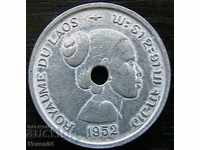 10 cenți 1952, Laos