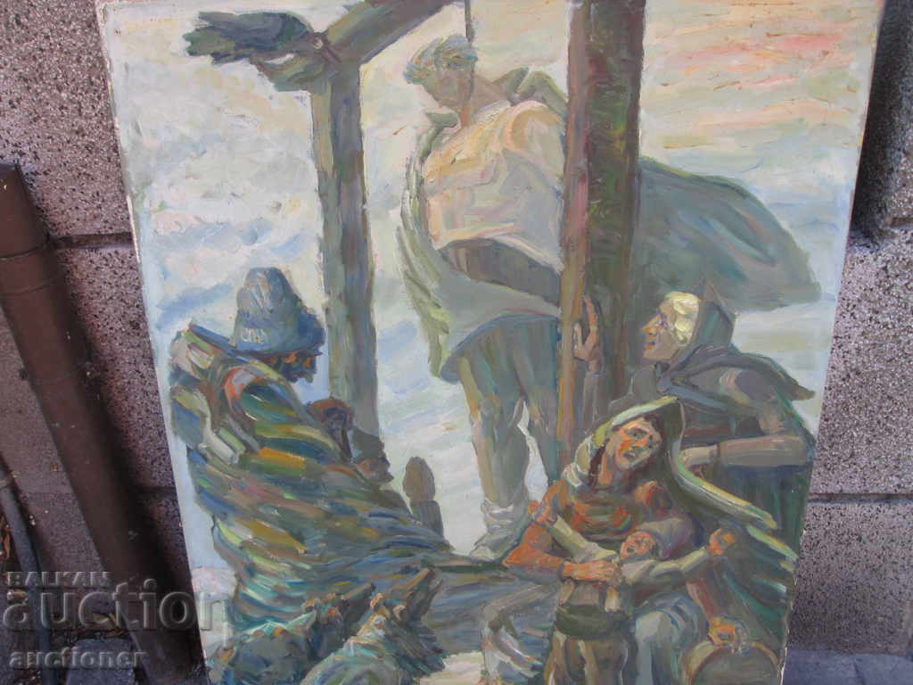 The hanging of Vasil Levski painting Atanas Ivanchev - 7 The hanging of Vasil Levski painting Atanas Ivanchev - 7