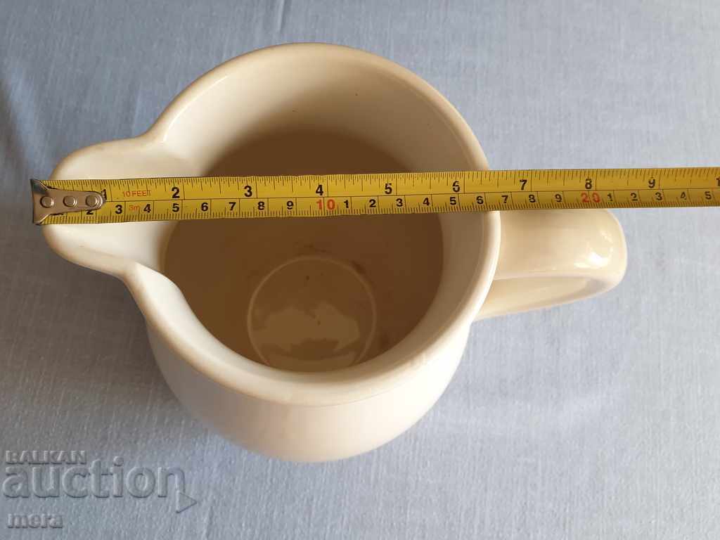 Large sanitary porcelain jug from the 40s - 5 Large sanitary porcelain jug from the 40s - 5