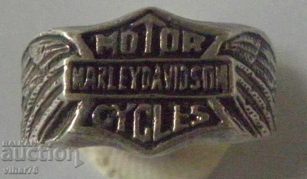 Silver Harley-Davidson ring with price 64.99 BGN | € 33.23 Silver Harley-Davidson ring with price 64.99 BGN | € 33.23