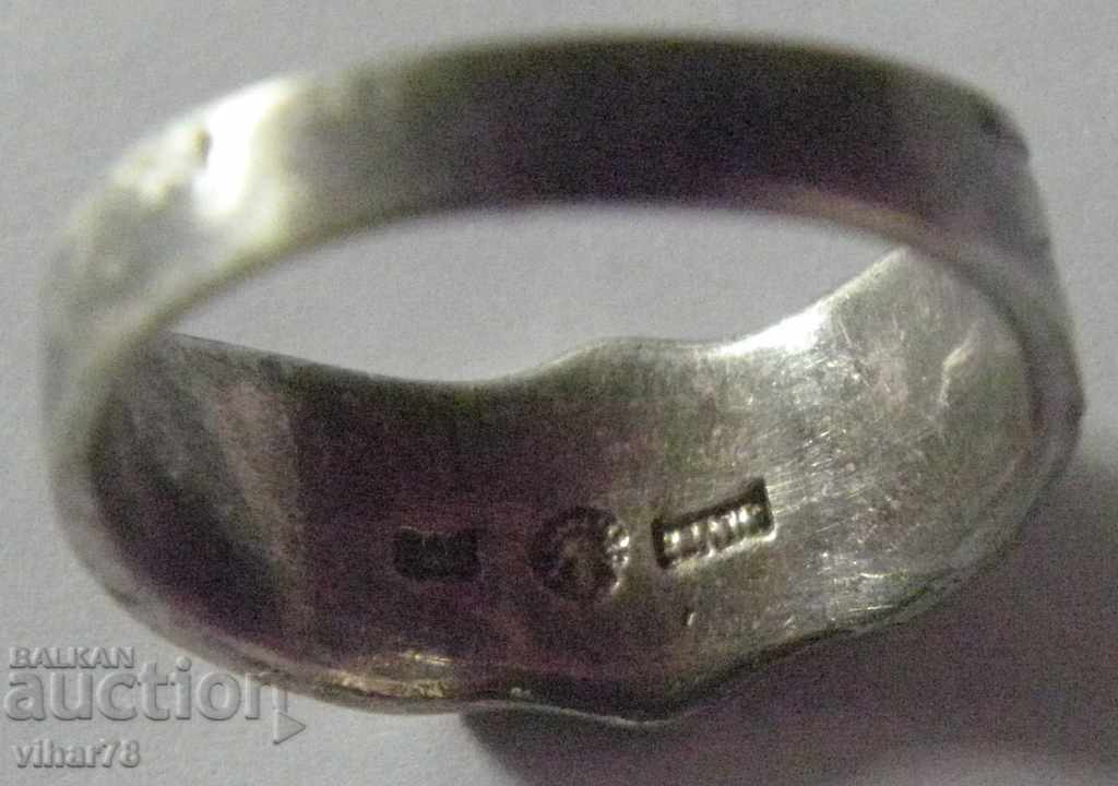 Silver Harley-Davidson ring - 5 Silver Harley-Davidson ring - 5