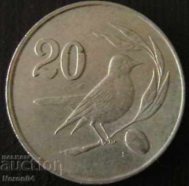 20 cents 1983, Κύπρος