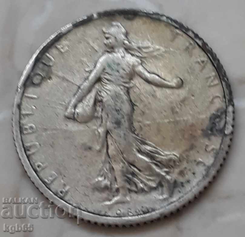 1 франк 1918 г. Франция. с цена 16.70 лв. | € 8.54 1 франк 1918 г. Франция. с цена 16.70 лв. | € 8.54