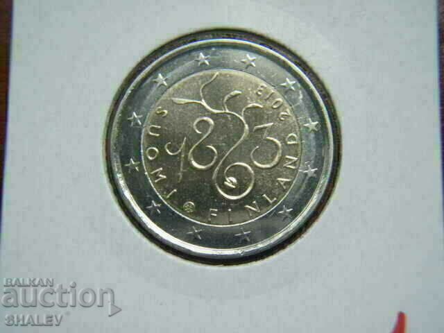 2 euro 2013 Finlanda „150 de ani”(1) /Finlanda/ -Unc (2 euro)