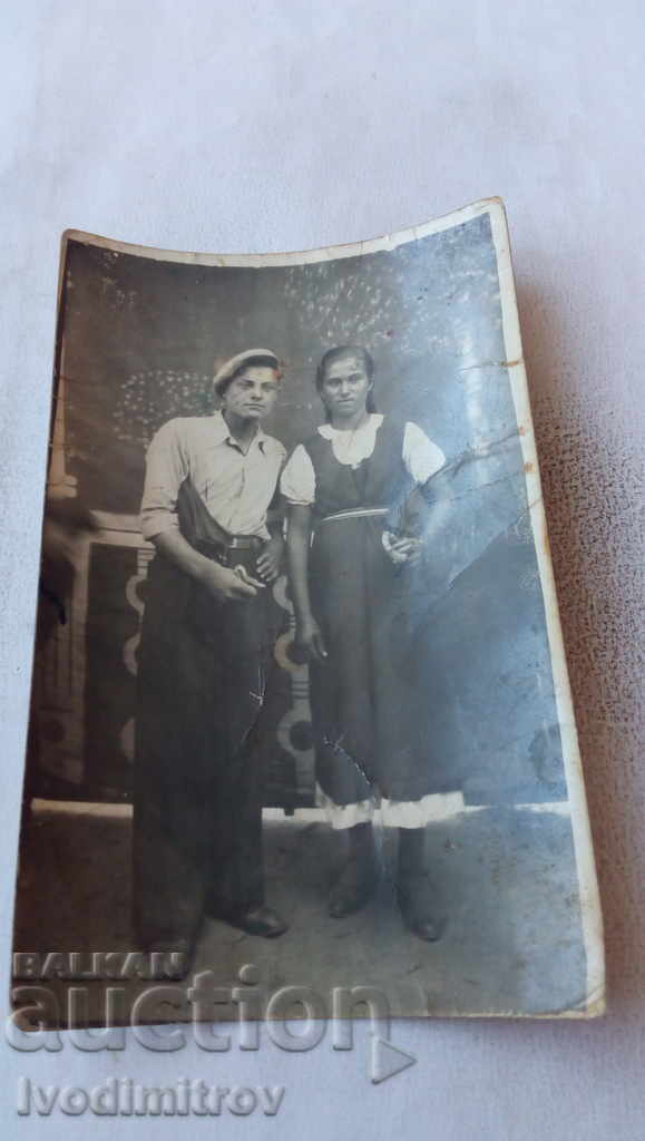 Снимка Мъж и жена 1938