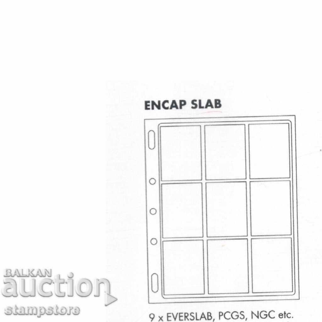 ENCAP SLAB capsules for certified coins