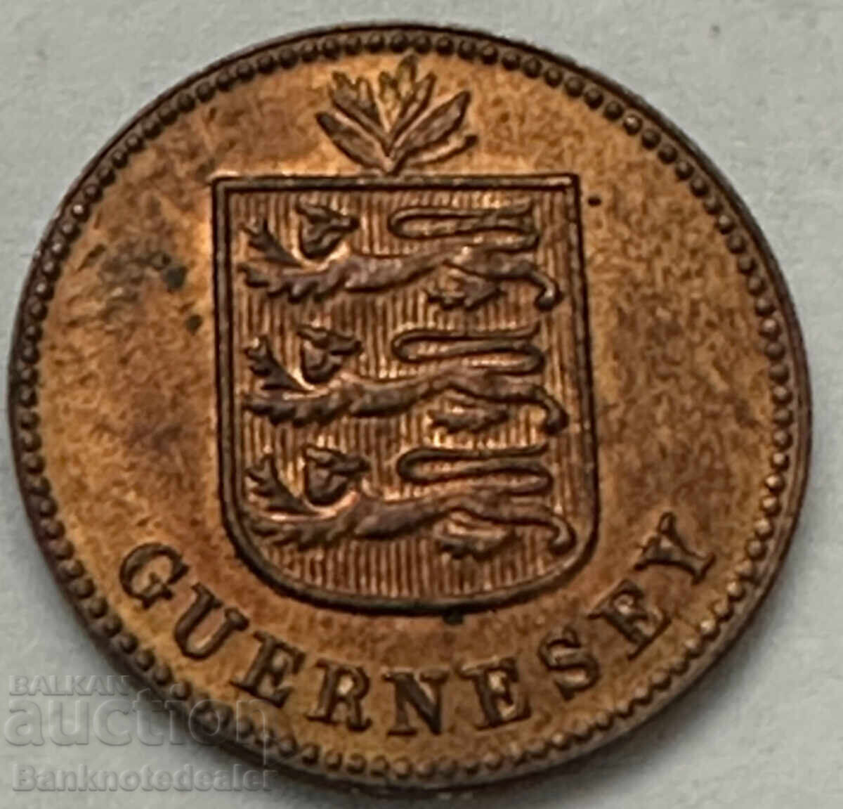 Guernsey 1 Double 1933 H About Uncirculated with price 9.00 BGN | € 4.60 Guernsey 1 Double 1933 H About Uncirculated with price 9.00 BGN | € 4.60