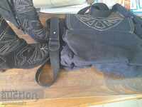 Set of boots and bag