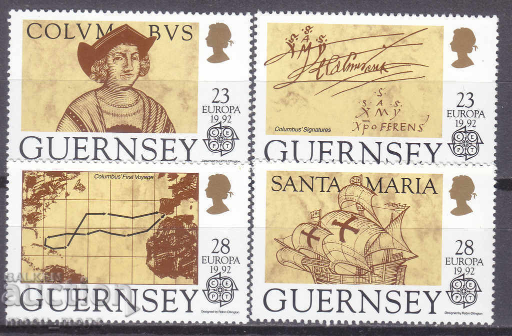 Ευρώπη SEPT 1992 Guernsey