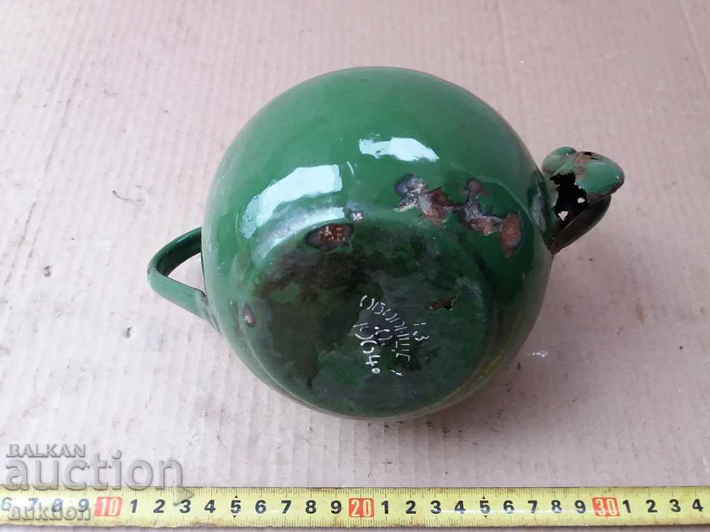 ENAMEL SOC. KETTLE - 5 ENAMEL SOC. KETTLE - 5