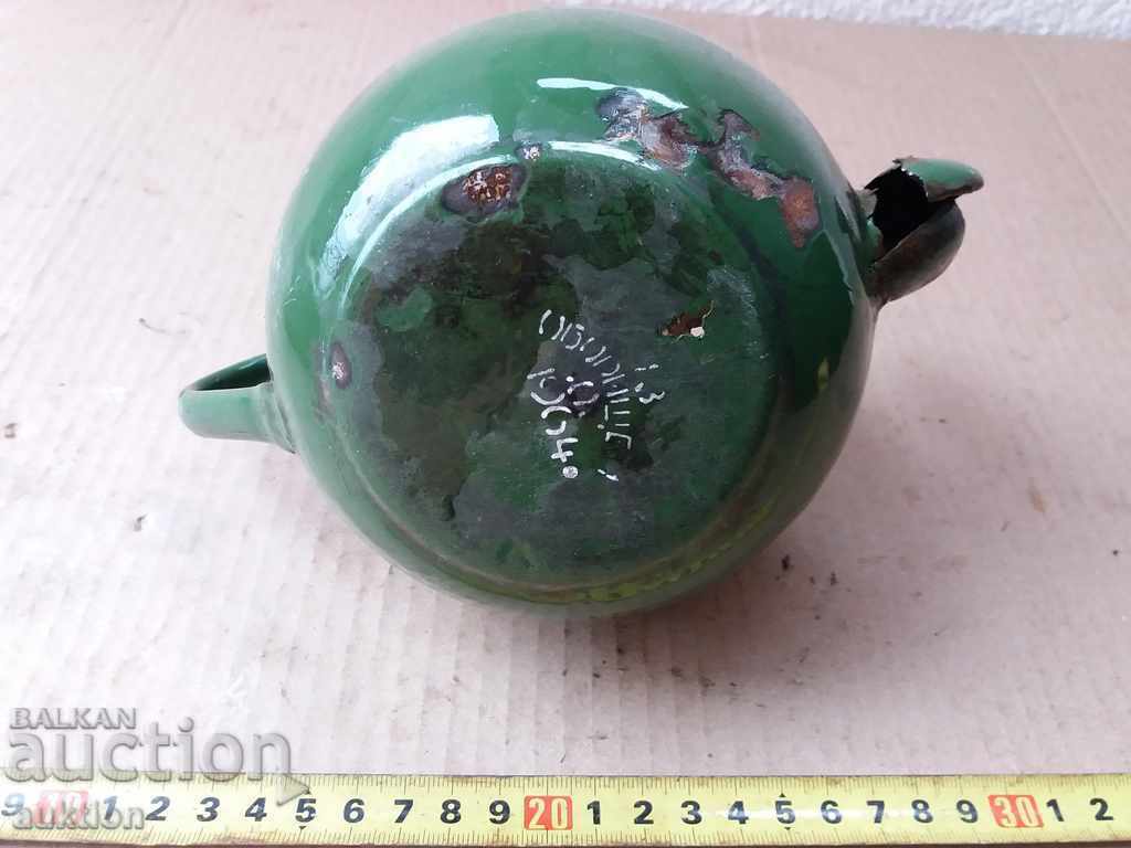 ENAMEL SOC. KETTLE - 6 ENAMEL SOC. KETTLE - 6